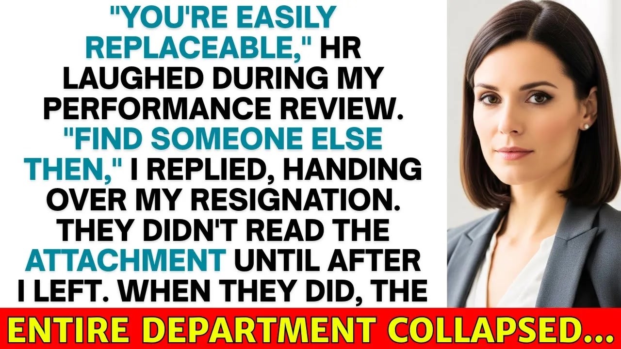 The morning of my performance review, I actually believed I’d earned my keep at that company. Seven years of catching the flaws no one else could see, saving them millions, protecting the patients...