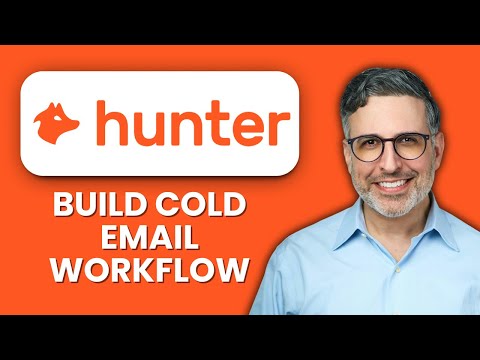 NEW! How to Build a Cold Email Workflow with Hunter.io (2025) 📧🚀 | Automate B2B Outreach Tutorial
