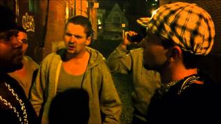 HAPPY SLAPPING movie clip # 5 (Kendo challenges the brothers to fight)