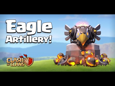 Clash of Clans - EAGLE ARTILLERY! New Defense Gameplay! (Town Hall 11 Update)