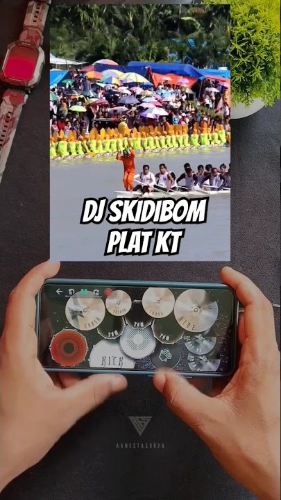 DJ SKIDI BOM PLAT KT ( Real Drum Cover )
