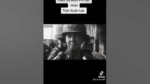 CBU 55 loại bom phi hạt nhân được thả xuống Xuân Lộc tháng 4/1975