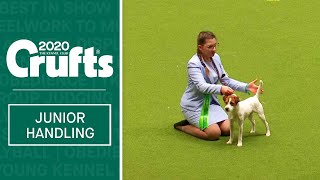 International Junior Handling Competition - Session 2- Part 1 | Crufts 2020