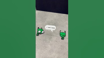 🛸 Invader Zim GIR Magnets – 3D Printed Awesomeness! 🤖💚