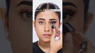 Yaa kaisa topic hai 🫣 #makeupguide #shortsaday #transitionshorts #boldpinklip #makeuptransformation