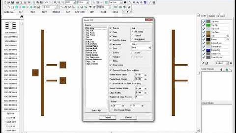 How to make gbr file from HFSS/CST using Diptrace