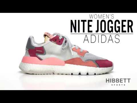 nite jogger white pink