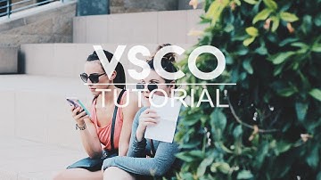 BEST VSCO EDITING TUTORIAL EVER!!!