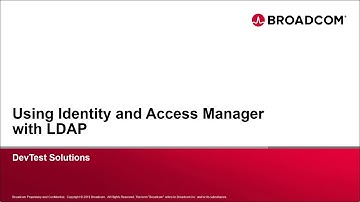 Using Identity and Access Manager with LDAP