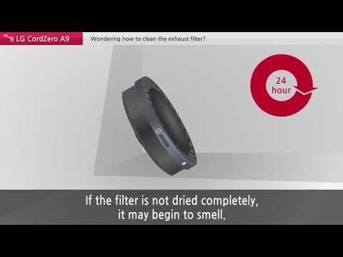 Video: Uitlaatfilter voor LG stofzuiger. Pre-motor filter voor LG stofzuiger. Beoordelingen van LG-filters