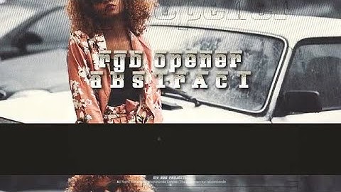 Modern RGB Promo After Effects Templates