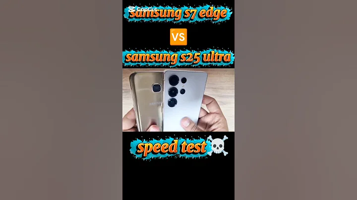 samsung s7 edge vs samsung s25 ultra speed test☠️