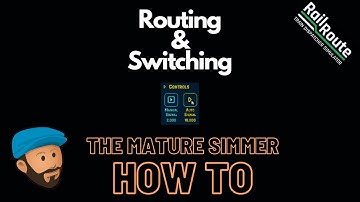RAIL ROUTE HOW TOS | Routing and switching basics | Rail Route Train Dispatcher Simulator