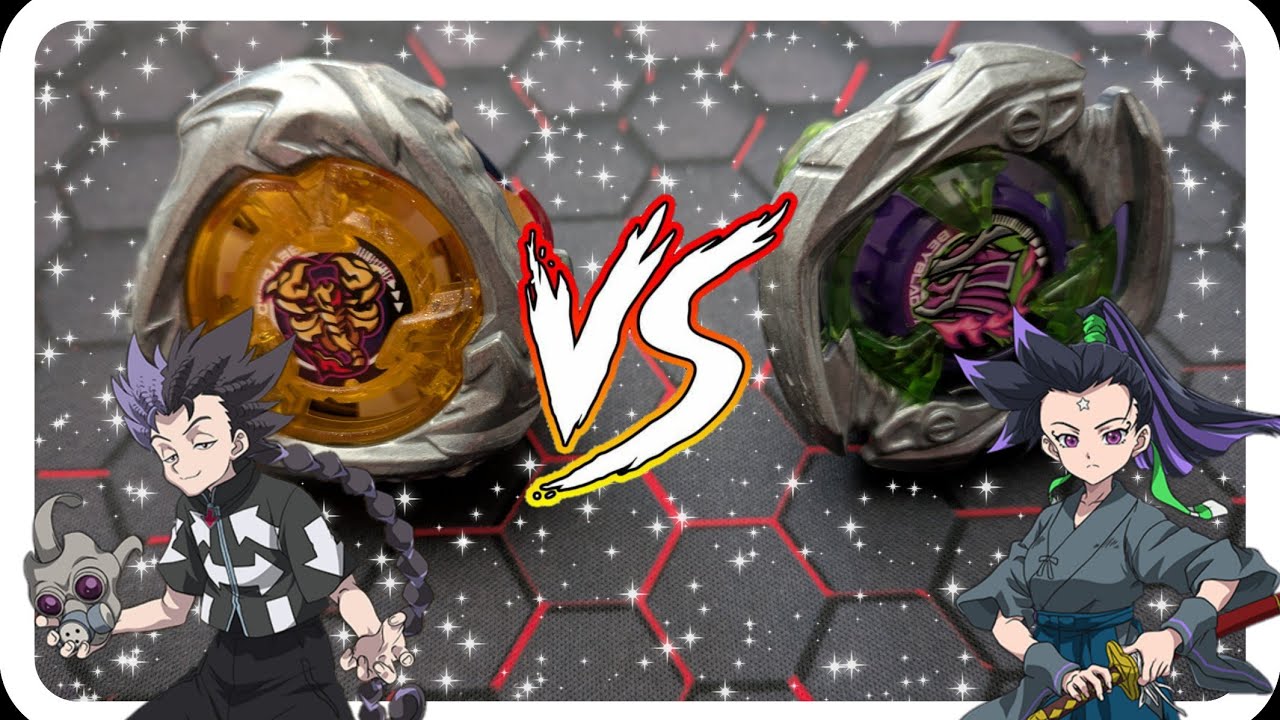 WEIGHT VS SPEED!! Scorpio Spear vs Samurai Saber -Dokuga vs Tenka