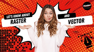 #photoshop #illustrator #tutorial  Learn About Raster and Vector