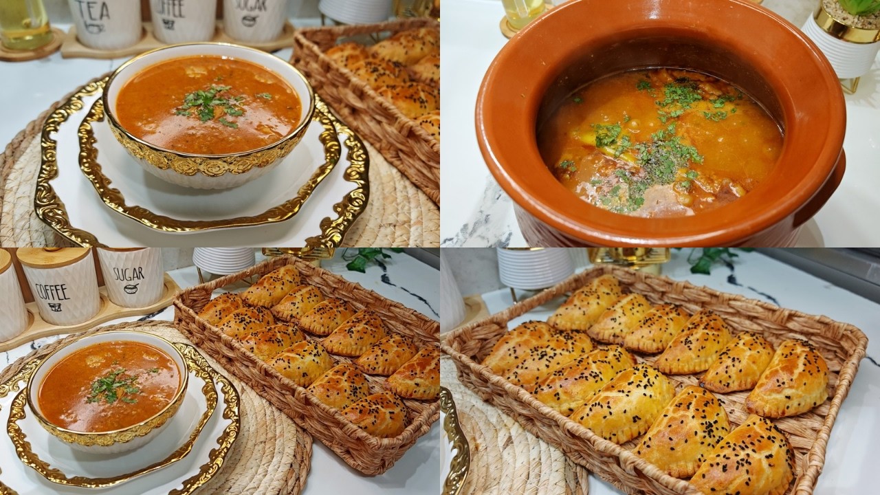 شوربة فريك بنة الأعراس ورمضان🌙بمقادير مضبوطة تجي ميدمة وبنتها عسل مع اسهل وصفة تاع لي شوصون جربوهم