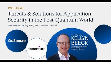 Webinar: Threats & Solutions for Application Security in the Post Quantum World