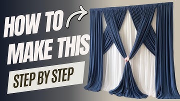 How To Create A Double Layered Backdrop | Tutorial