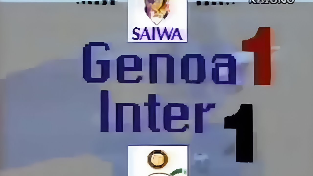 Genoa-Inter 1:1, 1992/93 - Domenica Sportiva 
