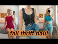 FALL THRIFT HAUL! (try on) 🍂🕷🌙🍄