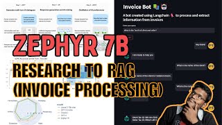 Zephyr - Research to Real World Application[Invoice Processing] | Paper Deep Dive, Finetuning, RAG screenshot 5