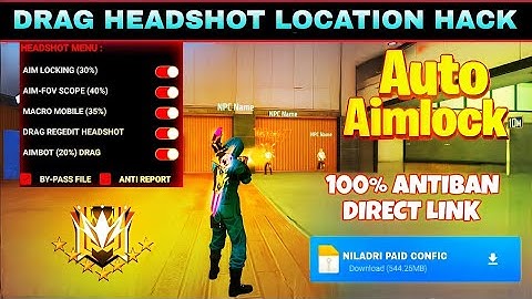 OB47 Npc Name Drag Headshot Config File 🤯I 95 % Auto Headshot Npc Name Hack I Antiban Headshot