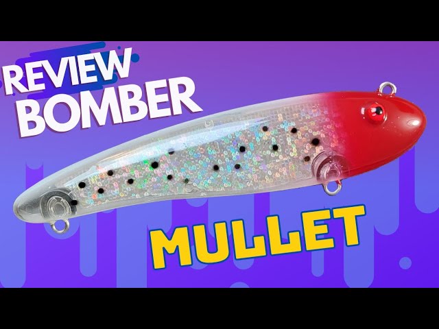 Bomber Saltwater Mullet Silver Mullet