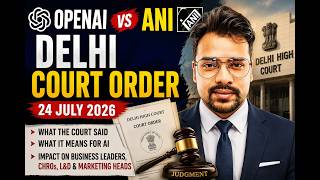 Can LLM legally train on public/private data - OpenAI vs ANI Delhi court judgement #llm #copyright 