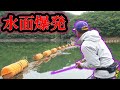 うわっ！オレンジのブイで出まくり【ペンシルVSポッパー】