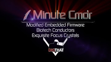 Modified Embedded Firmware, Biotech Conductors, Exquisite Focus Crystals Farming - 1 Minute Cmdr