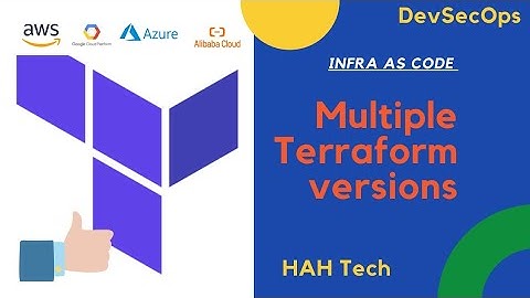 Manage 🔨 multiple Terraform 🔨versions in the same workspace - Easy Tools