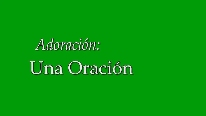 Una Oracin - De Regreso al Edn 432Hz