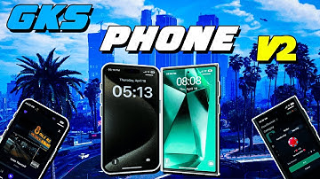 GKS Phone V2 Script | GKShop | Installation and Walkthrough | QBCore/ESX | Fivem Tutorial #77