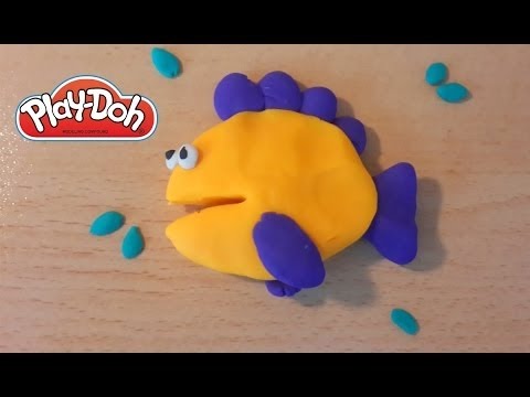 Play Doh Fish How to Make - YouTube