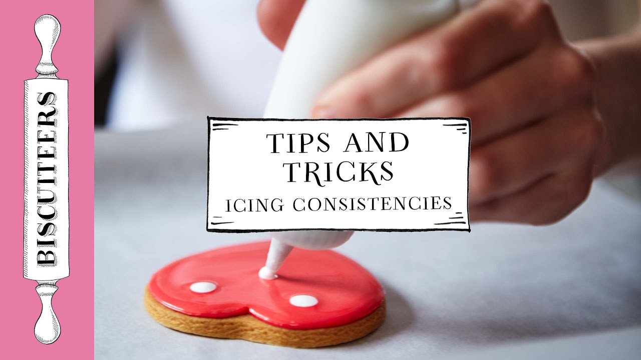 Icing Consistencies for Cookie Decorating | Hand-iced Biscuits