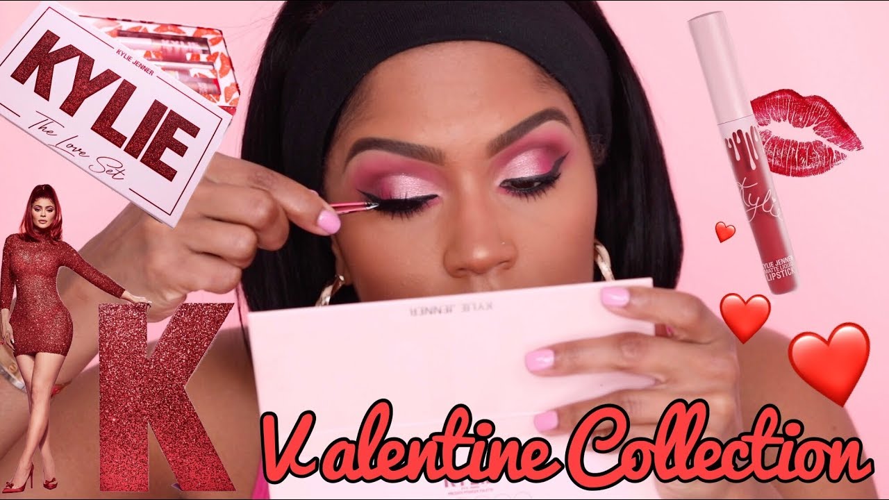 Kylie Cosmetics Valentine Collection 2019 Makeupshayla Youtube
