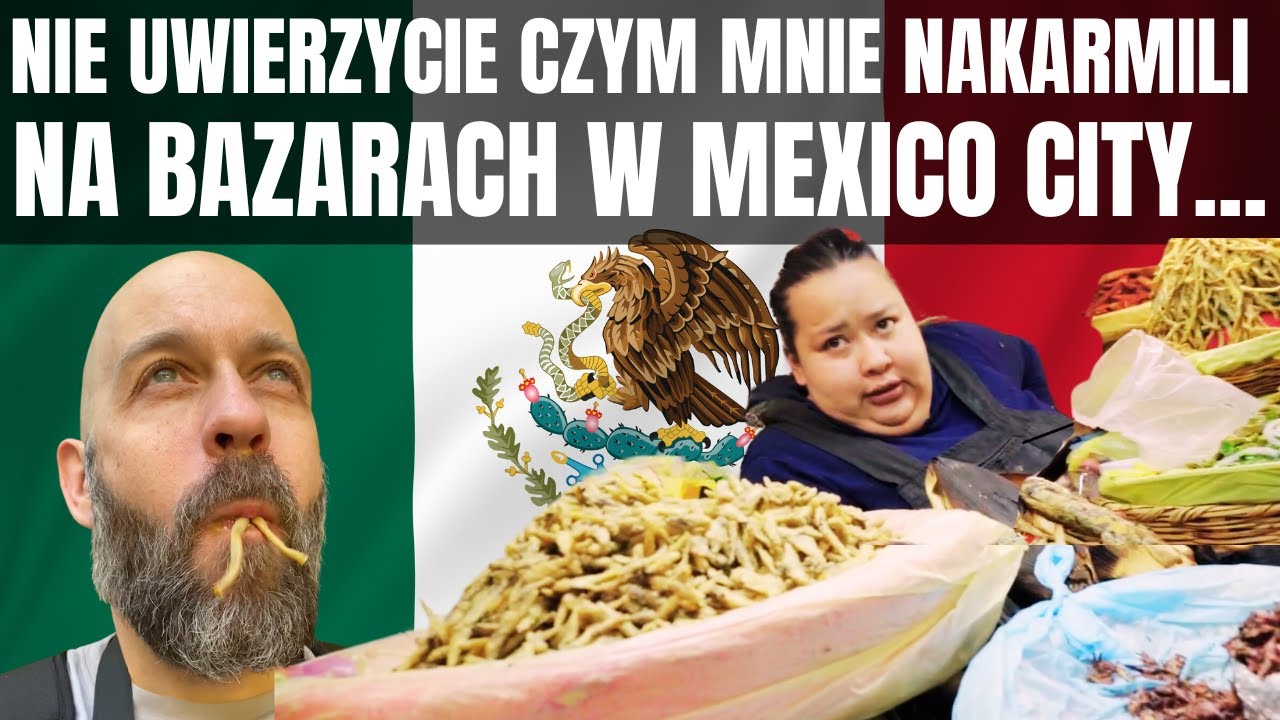 Bazary w Mexico City! Najdziwniejszy street food tour ze stekowym mistrzem - Germanem Navarette