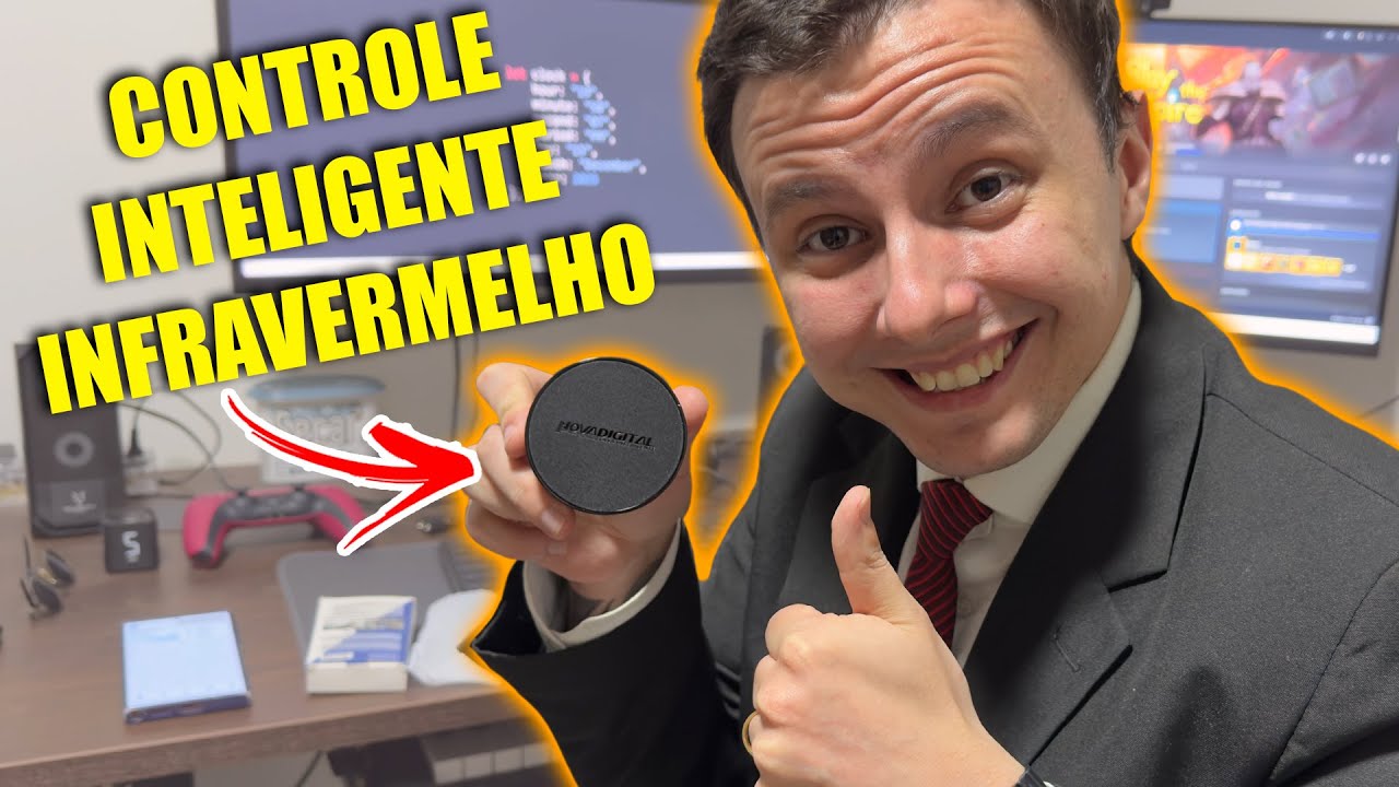TRANSFORMANDO AR CONDICIONADO BURRO EM SMART (Controle Infravermelho Novadigital)