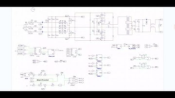 15kW charging station PSIM simulation, including 3-phase Vienna PFC+3 level LLC