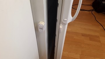 Window alarm modded to a freezer alarm