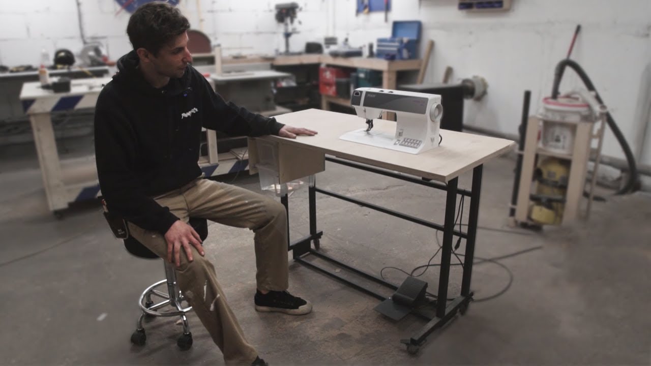 Building a Sewing Table/Station From Scratch YouTube