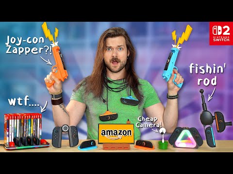 The WEIRD Nintendo Switch 2 Accessories on Amazon - YouTube