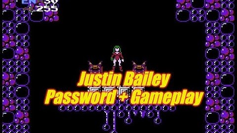 Metroid NES - Justin Bailey Password + Gameplay
