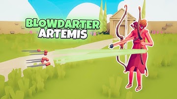 BLOWDARTER ARTEMIS VS EVERY FACTION | TABS MODDED GAMEPLAY