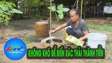 Không khó để biến rác thải thành tiền
