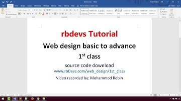 Web design bangla tutorial 2018 (1st class software installation & basic code)
