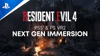 Resident Evil 4 - Immersion Trailer | PS5 \& PS VR2 Games