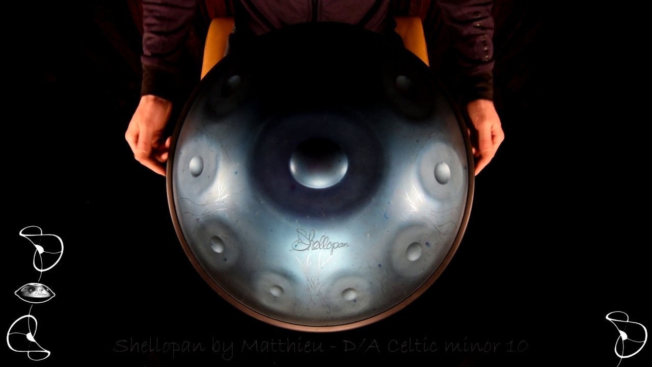 Handpan - D/A minor hexatonic 10 "Celtic minor" - Shellopan by Matthieu