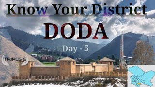 Lec - 5 - DODA - Know Your District || History - Tourist Destination - Current Events