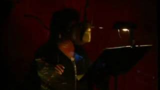 Patti LaBelle Singing in the studio